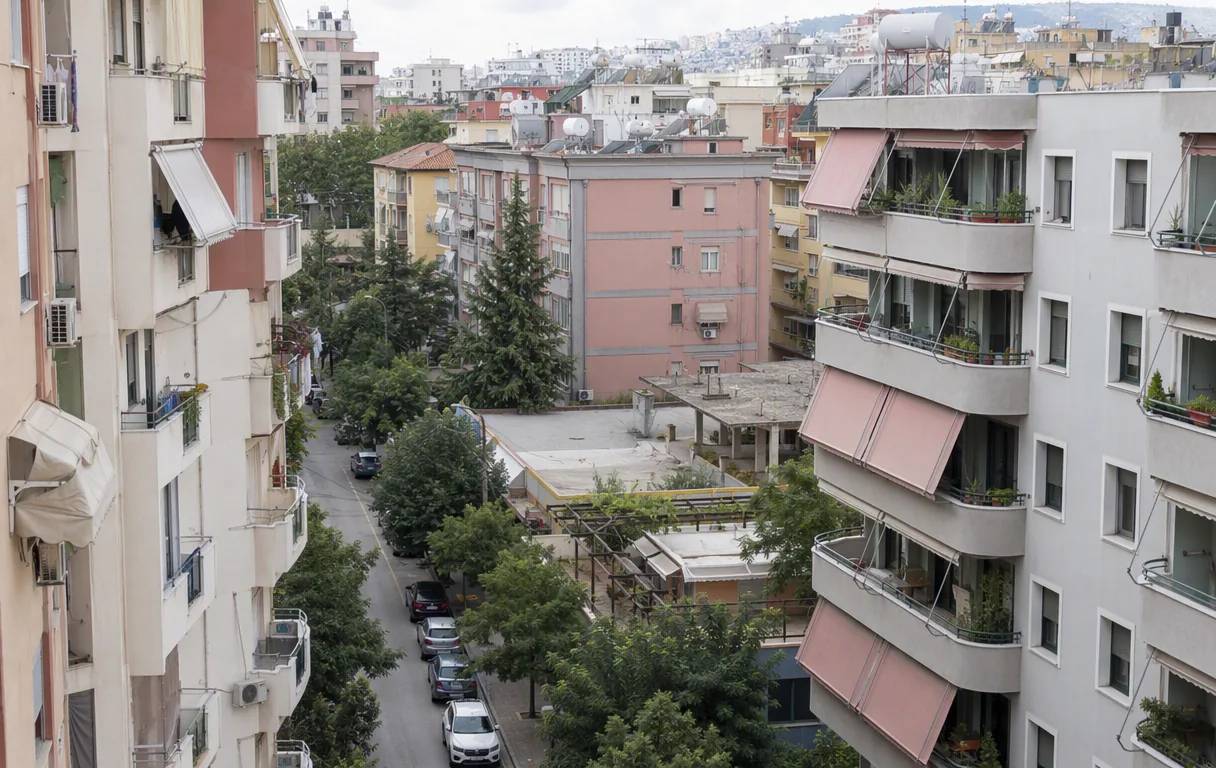 Pallate banimi në Don Bosko me ballkone e veranda